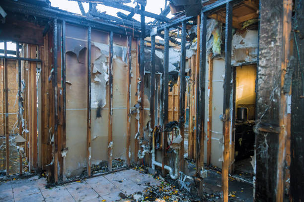Professional Fire Damage Assessment technician working in Ridley Park, PA